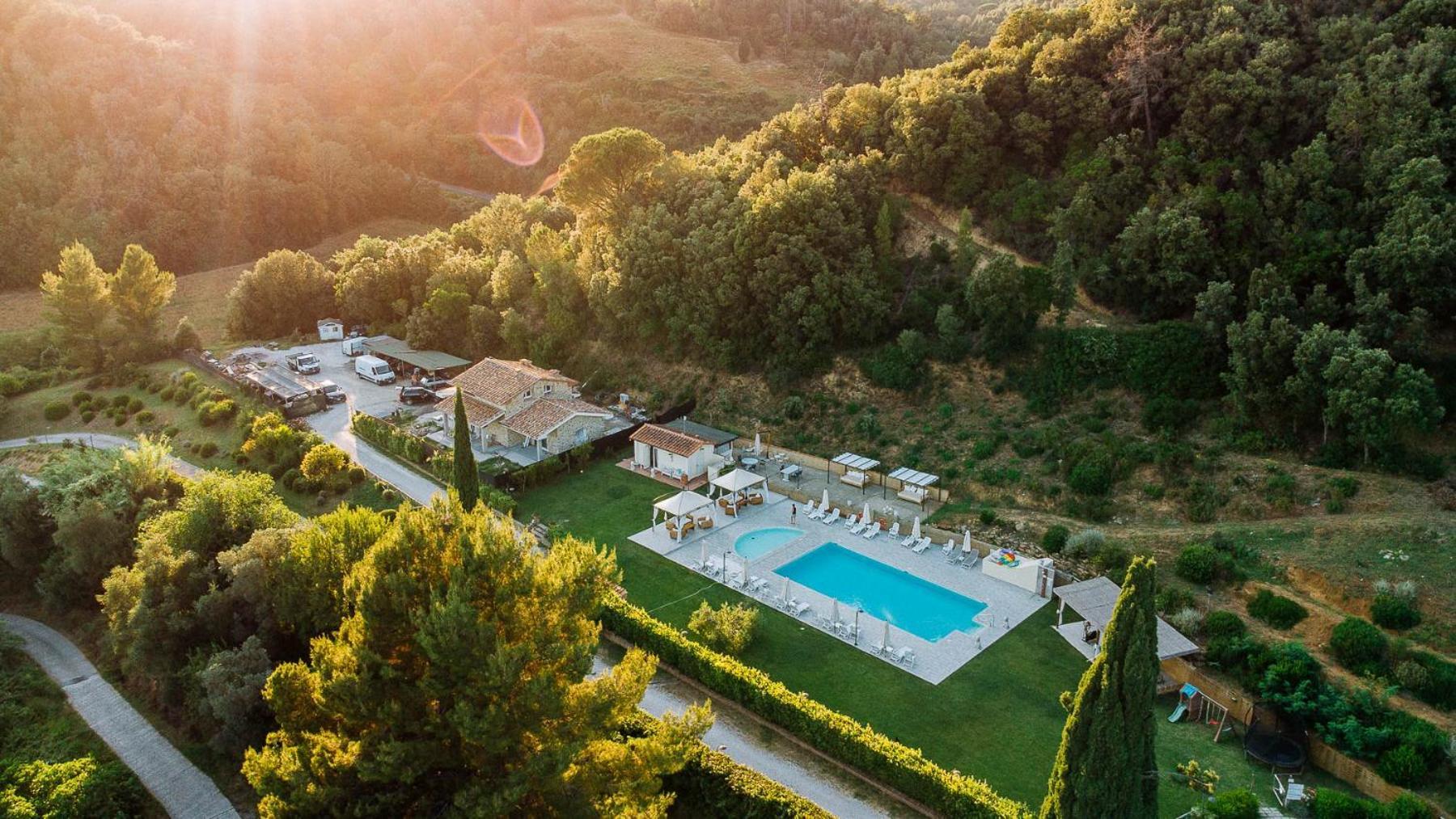 Il Casolare Val Di Mare Lejlighed Riparbella Eksteriør billede
